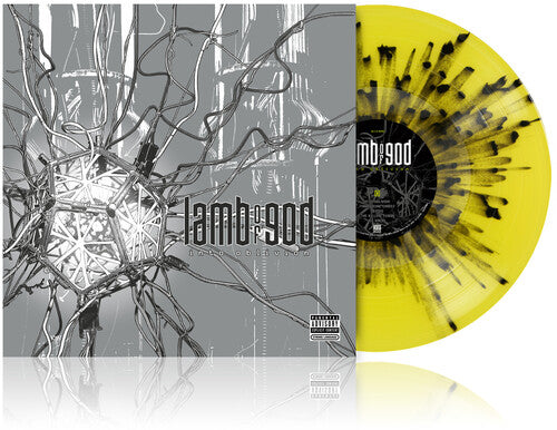 LAMB OF GOD Into Oblivion Limited Transparent Yellow & Black Splatter Colored Vinyl New Vinyl LP