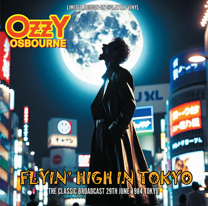 OZZY OSBOURNE Flyin' High in Tokyo (Blue and White Splatter Vinyl) New Vinyl LP