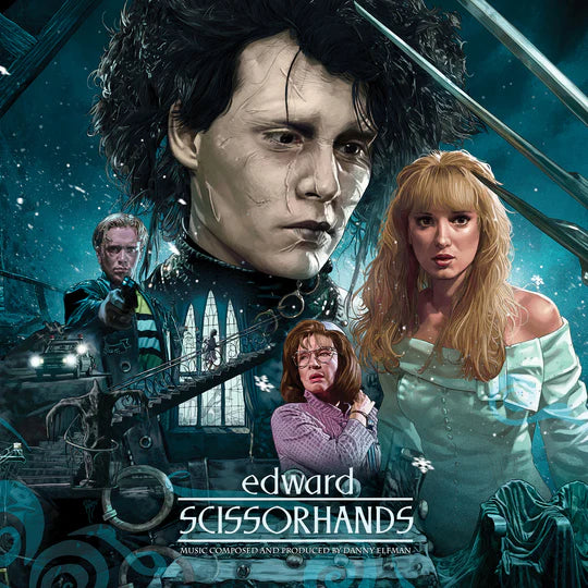 DANNY ELFMAN Edward Scissorhands Soundtrack New Vinyl LP Snow Dance Colored Vinyl