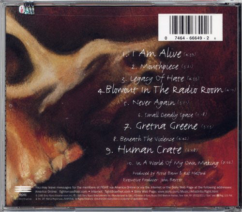 FIGHT A Small Deadly Space CD, new/sealed