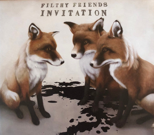 FILTHY FRIENDS Invitation Used CD, VG+