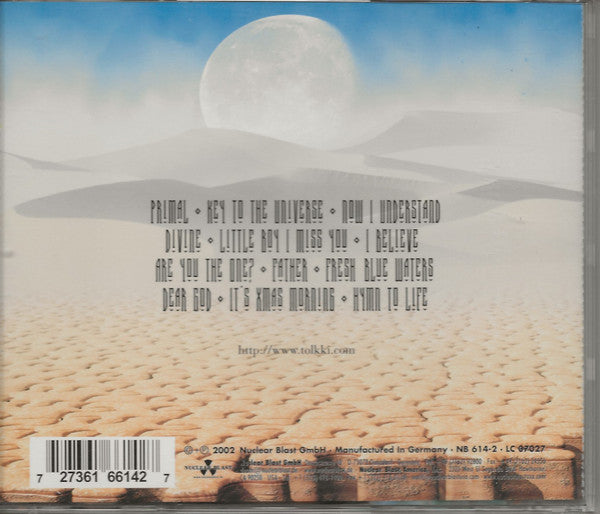 TIMO TOLKKI Hymn To Life CD, very good plus NUCLEAR BLAST 6614-2