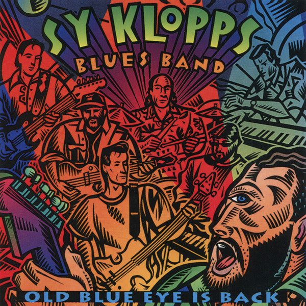 SY KLOPPS BLUES BAND Old Blue Eye Is Back CD, like new