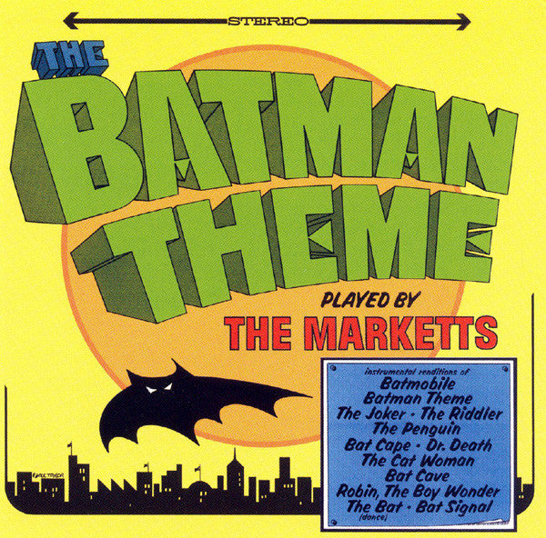 MARKETTS The Batman Theme CD, like new