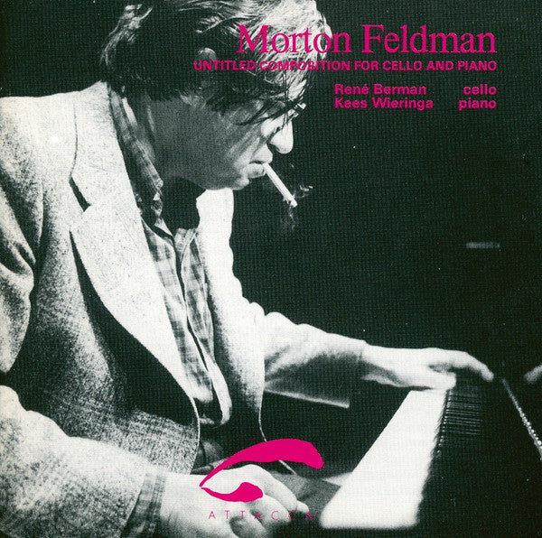 MORTON FELDMAN Untitled Composition For Cello And Piano (1981) Used CD, VG+