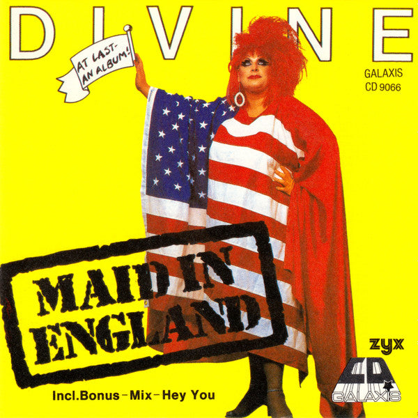 DIVINE Maid In England Used CD, Like New