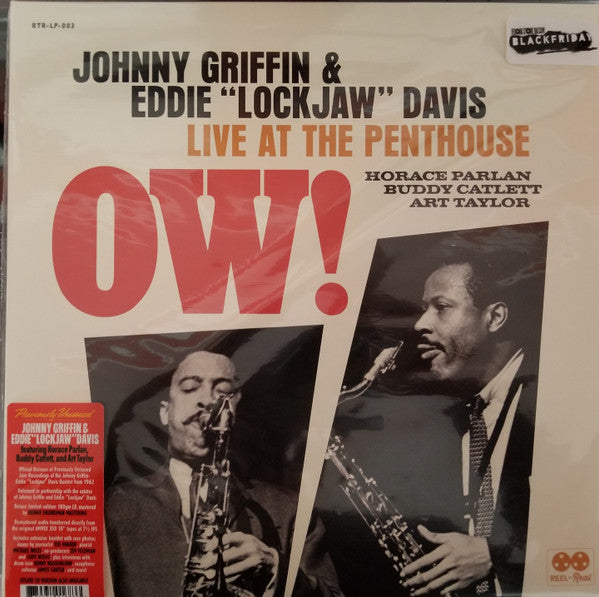 JOHNNY GRIFFIN EDDIE "LOCKJAW" DAVIS Ow! Live At The Penthouse New Vinyl LP RSD BF 2019