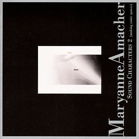 MARYANNE AMACHER Sound Characters 2 CD, used like new cd