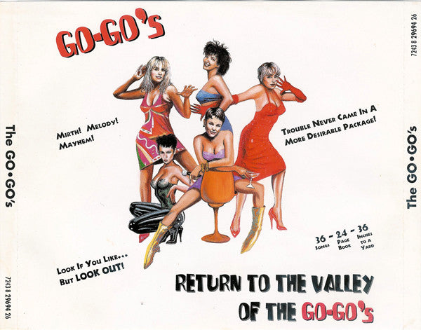 GO-GOS Return To The Valley Of The Go-Gos, cds like new