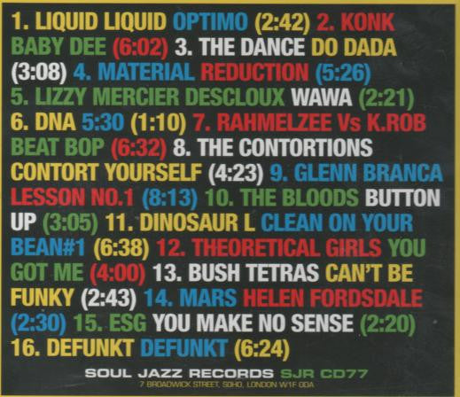 VARIOUS ARTISTS New York Noise (Dance Music From The New York Underground 1978-1982) Used CD, VG+