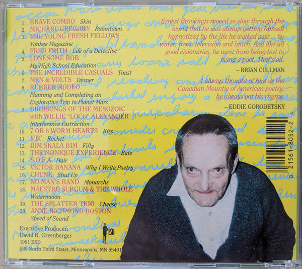 VARIOUS ARTISTS Place Of General Happiness (Lyrics By Ernest Noyes Brookings Vol. 2) Used CD, VG+