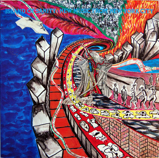 VARIOUS ARTISTS Island Of Sanity: New Music From New York City Used CD, VG+