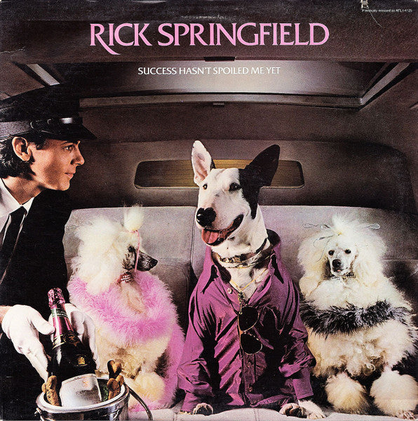 Rick Springfield Success Hasn't Spoiled Me Yet Used Vinyl LP