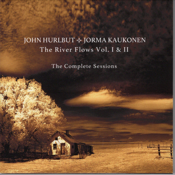 JOHN HURLBUT & JORMA KAUKONEN The River Flows Vol I & II The Complete Sessions CD, new/sealed