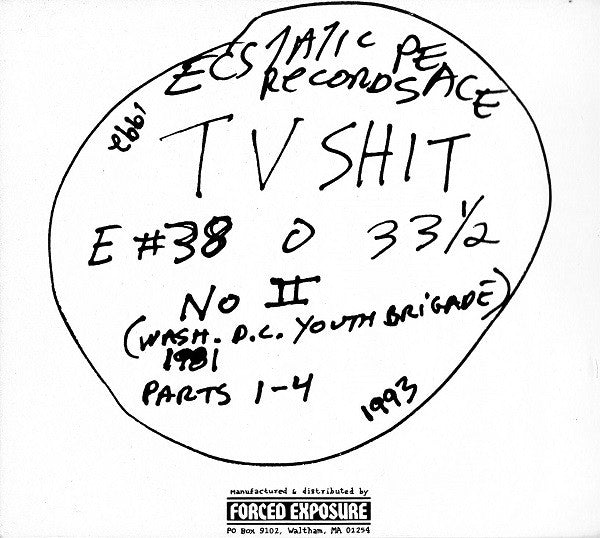 SONIC YOUTH WITH YAMATSUKA EYE TV Shit Used CD, VG+