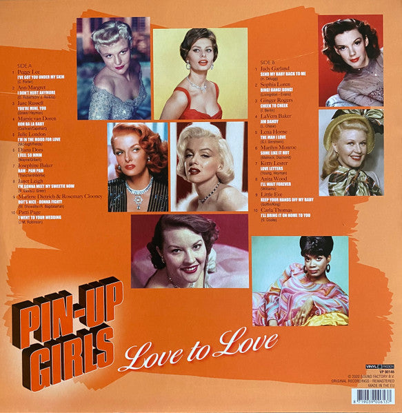 PIN-UP GIRLS Love To Love New Vinyl LP