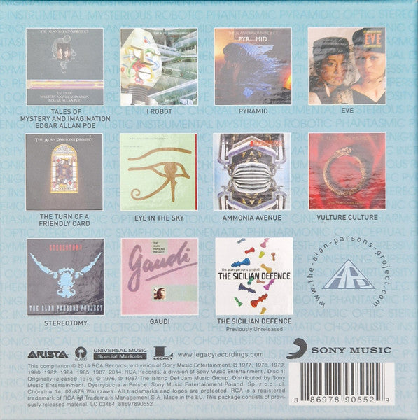 ALAN PARSONS PROJECT The Complete Albums Collection CD, (11 cds), like new