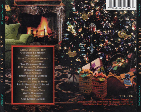CHICAGO XXV The Christmas Album CD, sealed/new