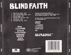 BLIND FAITH Blind Faith CD, MFSL, Ultradisc, very good plus