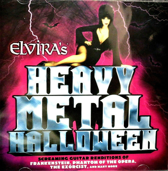 ELVIRA'S Heavy Metal Halloween CD, cd like new