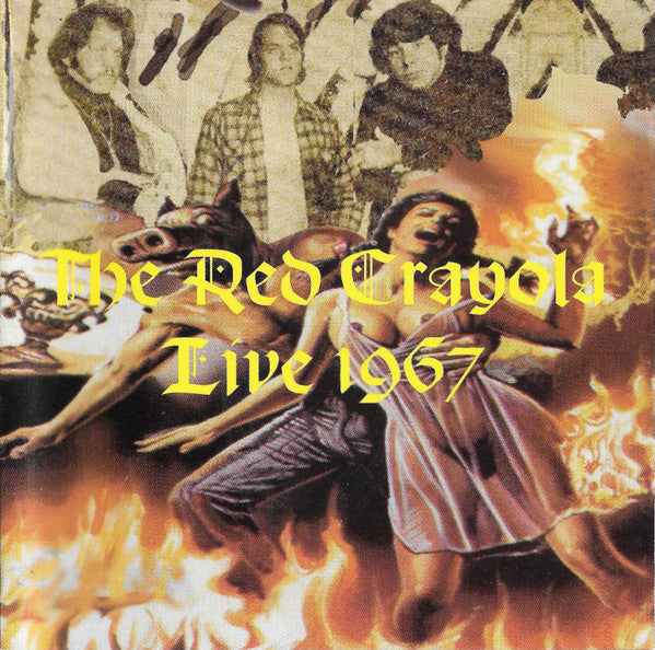 THE RED CRAYOLA Live 1967 CD, very good plus