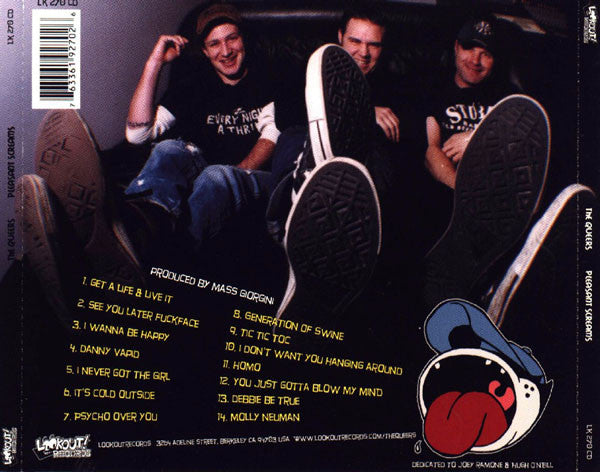 THE QUEERS Pleasant Screams CD, new/sealed