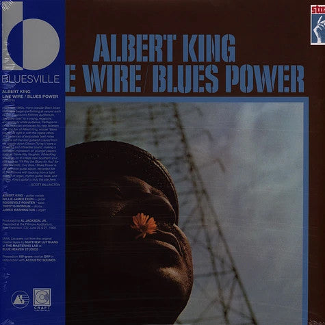 ALBERT KING Live Wire/Blues Power New Vinyl LP