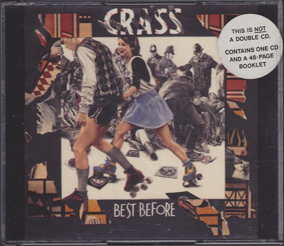 CRASS Best Before Used CD, VG+