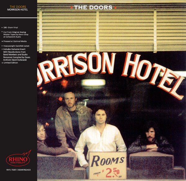 DOORS Morrison Hotel New Vinyl LP Rhino Records New Vinyl LP