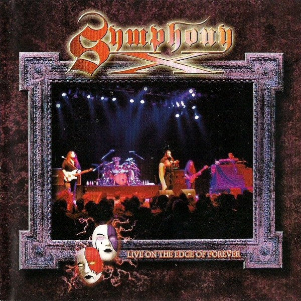 SYMPHONY X Live On The Edge Of Forever CD, cds very good