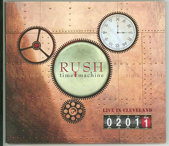 RUSH Time Machine Live In Cleveland 2011 CD, very good plus