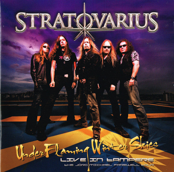 STRATOVARIUS Under Flaming Winter Skies Live In Tampere CD x 2, VG+