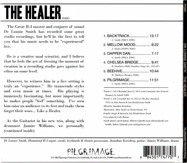 LONNIE SMITH The Healer CD, new/sealed