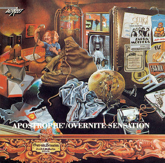 FRANK ZAPPA Apostrophe' / Overnite Sensation CD, very good plus