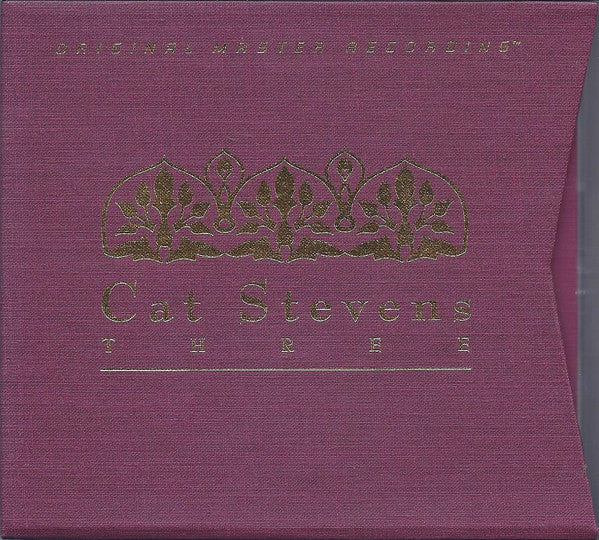 CAT STEVENS Three (Numbers, Izitso, Back To Earth) ULTRADISC II CD, New/Sealed MFSL Numbered