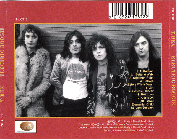 T REX Electric Boogie CD, like new