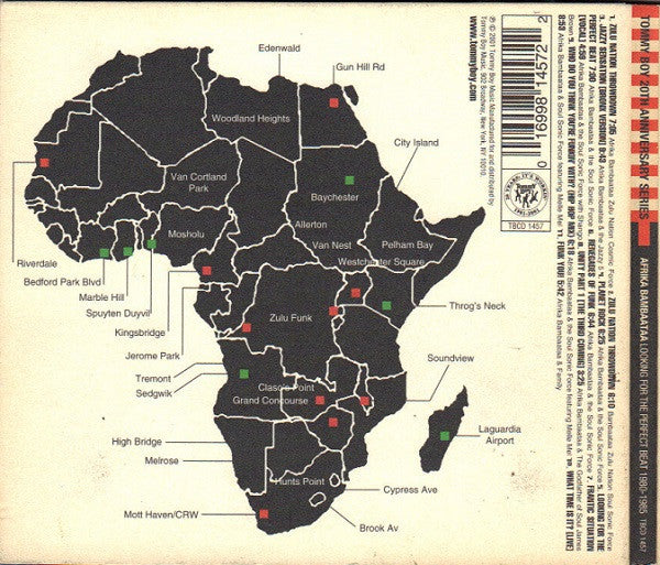 AFRIKA BAMBAATAA Looking For The Perfect Beat 1980-1985 Used CD, VG+