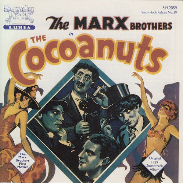 MARX BROTHERS Marx Movie Madness and MARX BROTHERS in Cocoanuts Used CD, VG+ (see notes - lot of 2 cds)