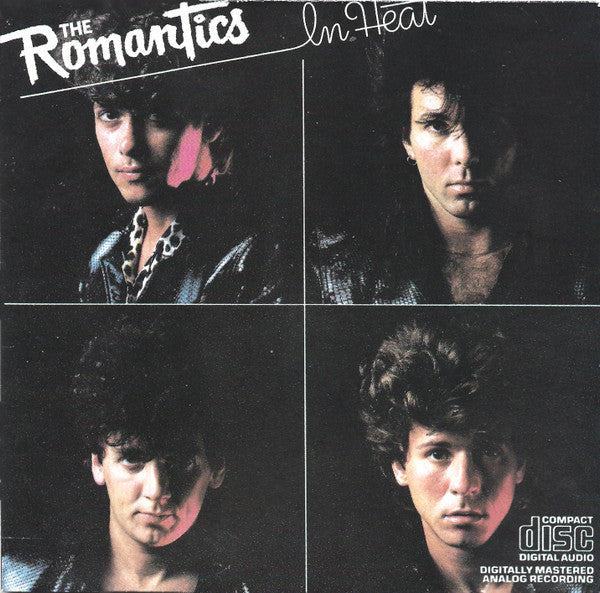 ROMANTICS In Heat CD, cd like new, case lightly scuffed