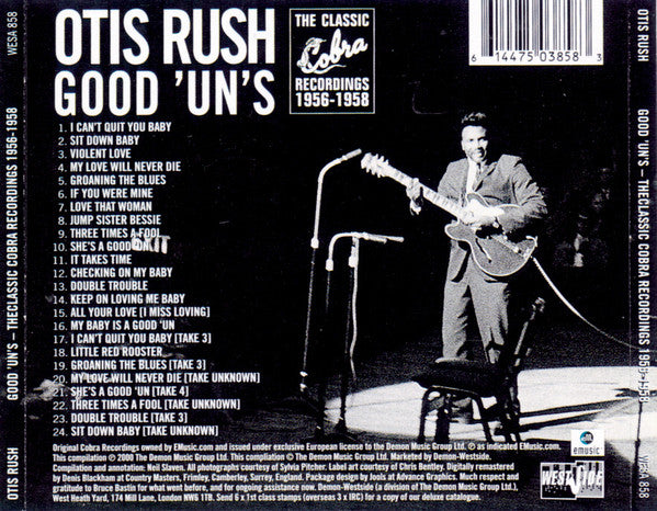 OTIS RUSH Good 'Uns CD, very good plus