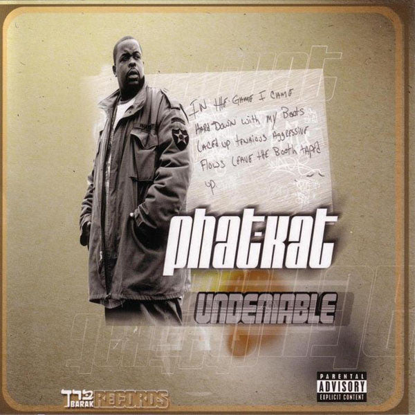 PHAT KAT The Undeniable CD, very good plus
