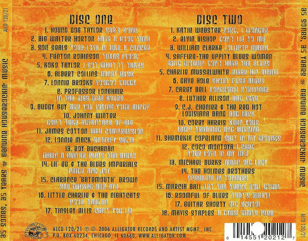 ALLIGATOR RECORDS 35X35 CD, sealed/new 2 CDs