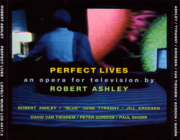 ROBERT ASHLEY & OTHERS Perfect Lives An Opera For Television CD x3 Used CD, VG+