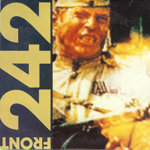 FRONT 242 Politics Of Pressure Used CD, VG+ **this is a mini-disc single