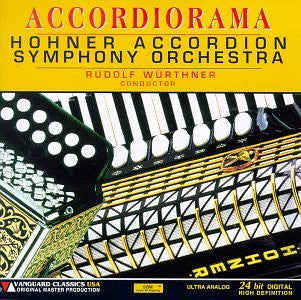 HOHNER ACCORDION SYMPHONY Accordiorama CD, very good plus