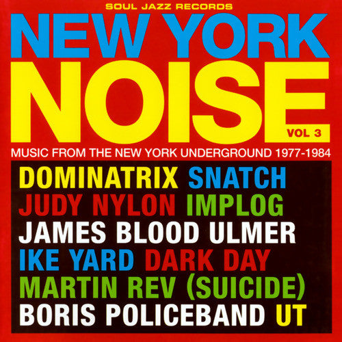 VARIOUS ARTISTS New York Noise Vol 3 Used CD VG+