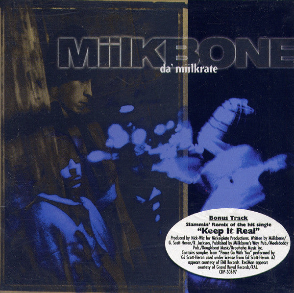 MIILKBONE Da' Miilkrate Used CD, VG+