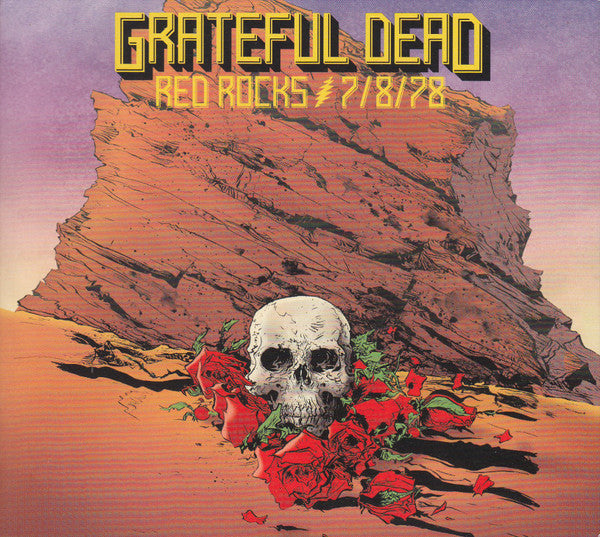 GRATEFUL DEAD Red Rocks 7/8/78 CD (3 cds), like new