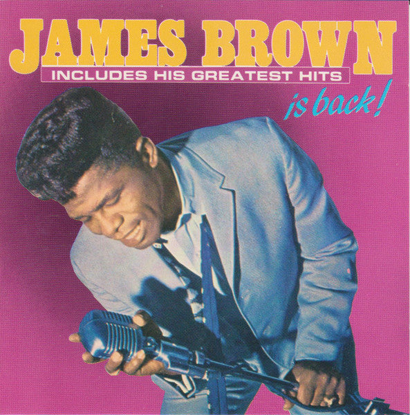 JAMES BROWN James Brown Is Back CD, new/sealed