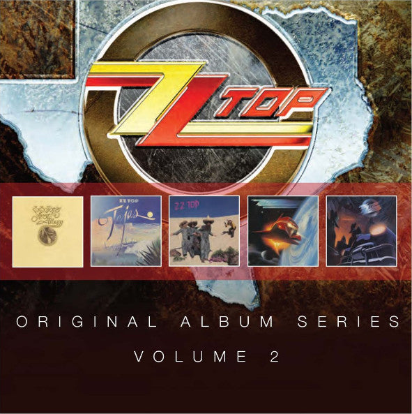 ZZ TOP Original Album Series Vol 2 CD, like new